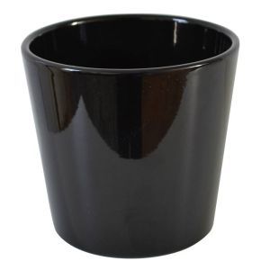 Pot Dida noir céramique