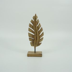 Feuille décorative sur pied