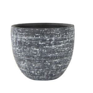 Pot Karlijn anthracite 15 cm