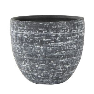 Pot Karlijn anthracite 28 cm