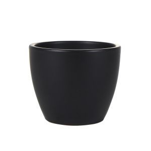 Pot Sven noir 15 cm