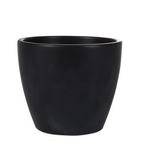 Pot Sven noir 18 cm