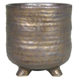 Pot Togo sur pieds bronze 16 cm