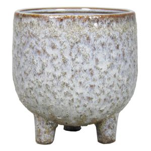 Pot Living sur pied gris 13 cm