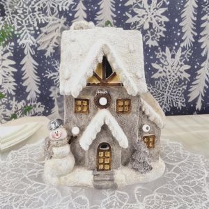 Maison de Noël 38 cm