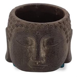Pot Buddha marron Ø 18 cm