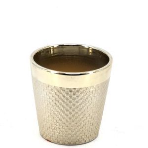 Silver Pot Bewerkt Ø 13 cm