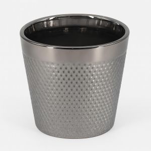 Pot Silver  bewerkt 13 cm diameter Studio Studio
