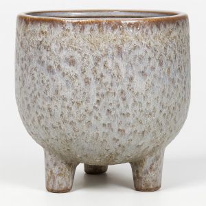 15.341 Pot op voet sierra living grijs 13 cm Studio